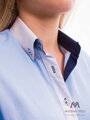 Dámská košile - Slim Fit VS-DK1602 modrá