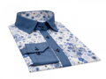 Dámská košile Slim Fit VS-DK1903 modrá