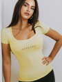 Sportovní triko s krátkým rukávem HELA DIRECTLY žluté