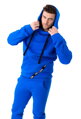 Pánská mikina s kapucí VSB blue