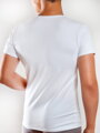 Neviditelné pánské triko VS-PN 1903 pod košili Bílé