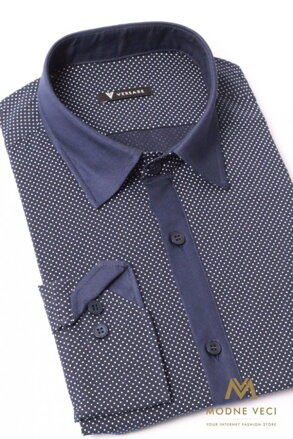 Luxusní pánská bavlněná košile SLIM FIT STŘIH VS-PK-1722