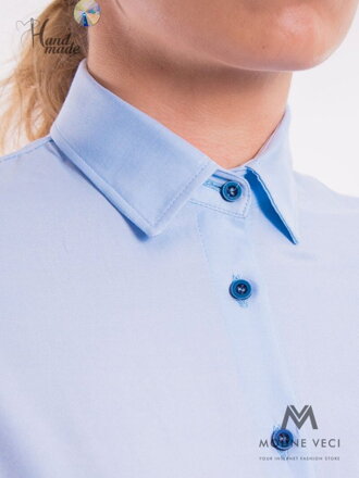 Modrá dámská košile Slim-Fit VS-DK1732
