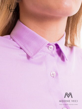 Růžovo-fialová dámská košile Slim-Fit VS-DK1731